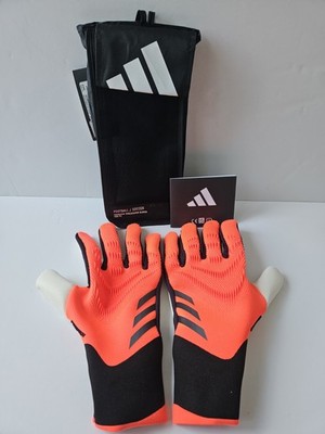Adidas Predator Pro Promo Torwart Fußball Turbo/Aurora schwarze Handschuhe Größe 8,5