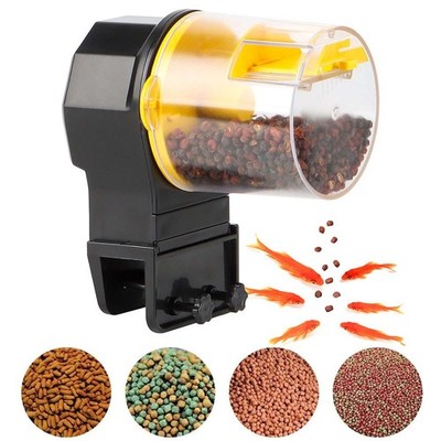 Aquarium Fish Feeder Automatic Food Dispenser Timer Fish Tank Auto Feeder Timing