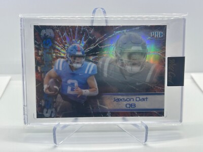 2023 Wild Card  Alumination Jaxson Dart Smashing  PRC Rookie /99