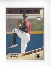 2019 Playoff Blue #14 Jon Duplantier Rookie D-Backs /99 