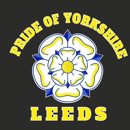 LEEDS PRIDE OF YORKSHIRE - WHITE ROSE Swimming Swim Gym Shorts - S/M/L/XL/XXL - Picture 3 of 3
