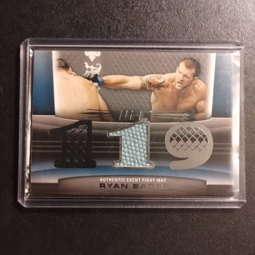 #68/88 Ryan Bader Mat Relic Card From UFC 119 Indy 2011 Topps UFC Title Shot - Picture 1 of 2