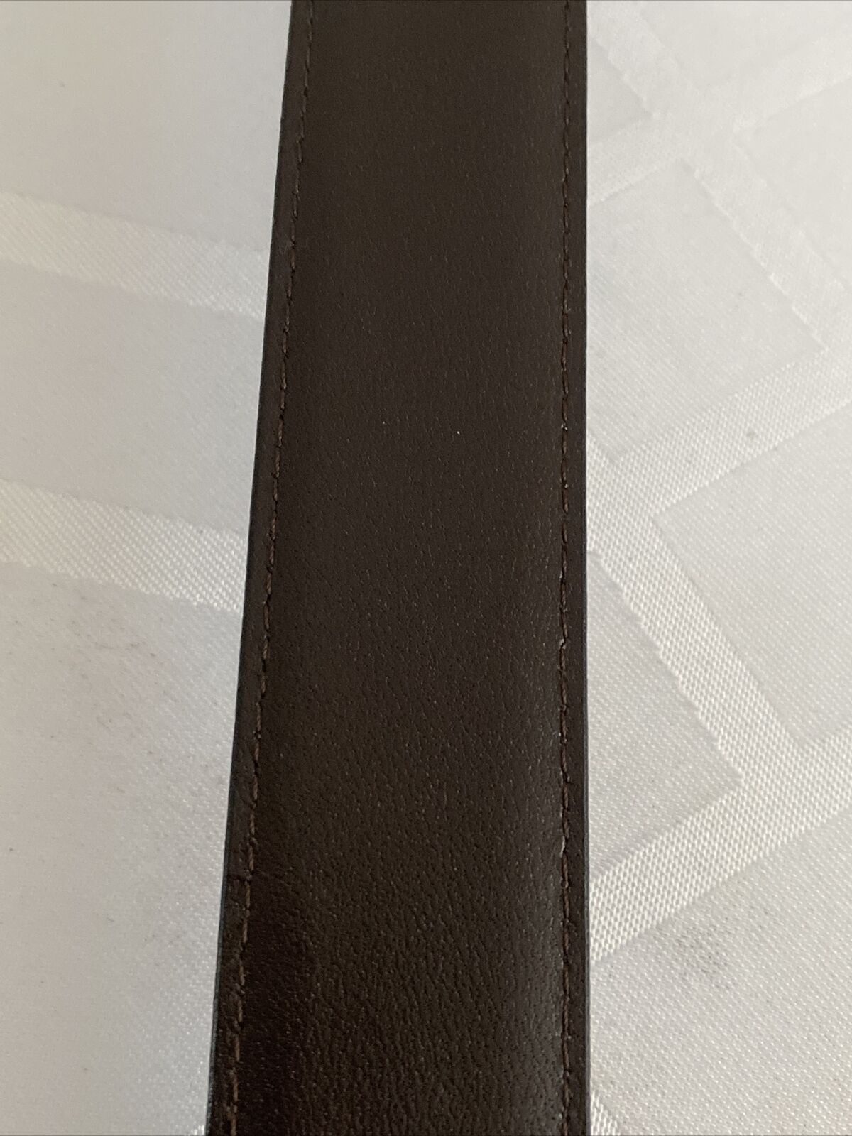 Vintage GIANNI VERSACE Dark Brown Belt Size 110/4… - image 12