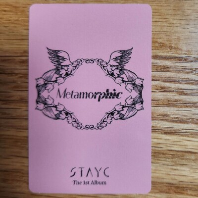 Sieun J Unit Official Photocard StayC The 1st Album Metamorphic
