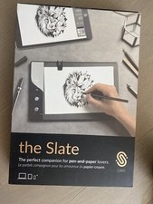 iskn The Slate Drawing Tablet includes Original Box, Pen, Pencil, Rings, USB Cab