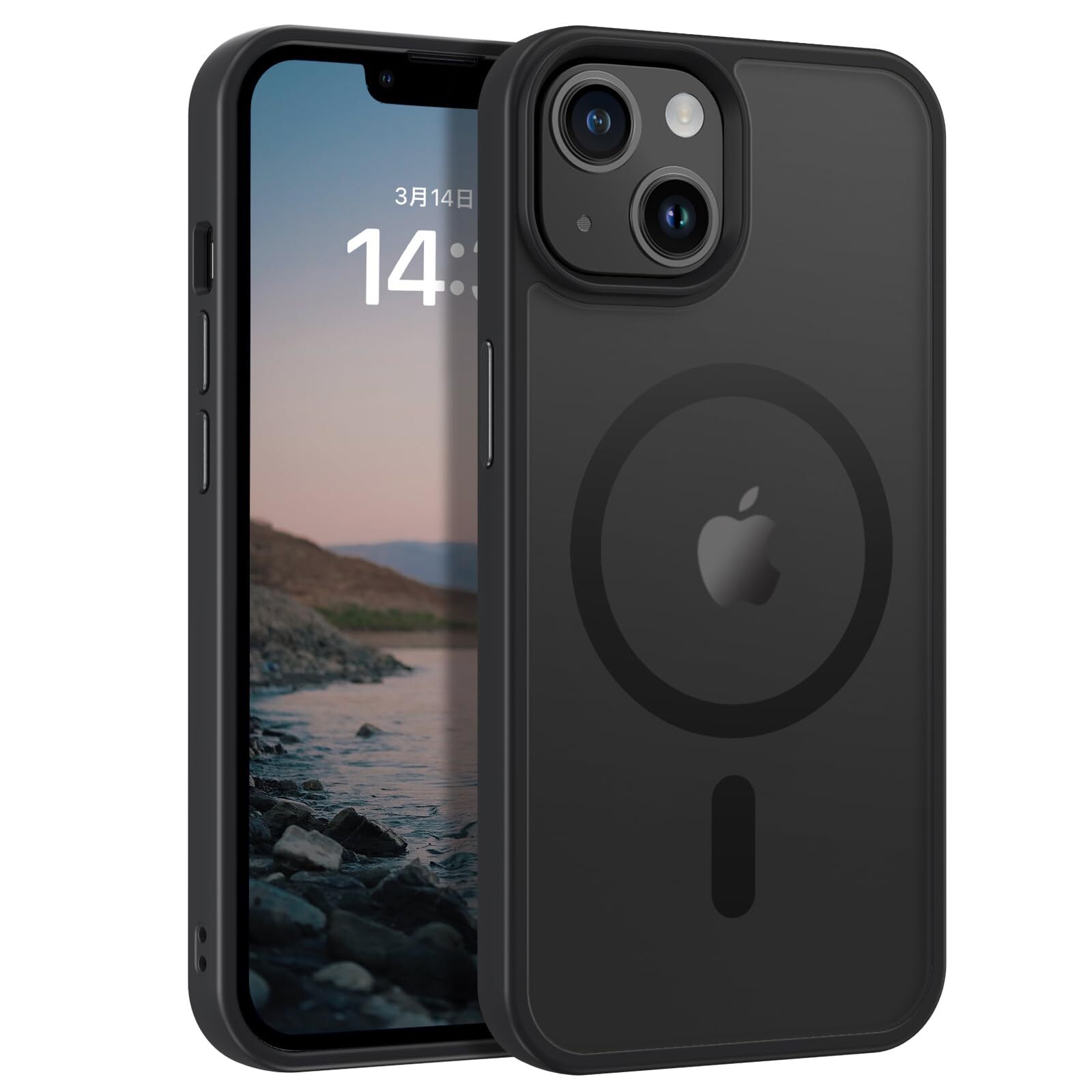 BENTOBEN for iphone13Mini Case MagSafe Compatible Wireless Charging Matte F 482