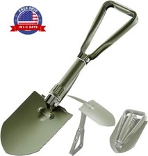 Pala de Camping Plegable Multiherramienta Herramienta Enterradora Plegable NEUVO