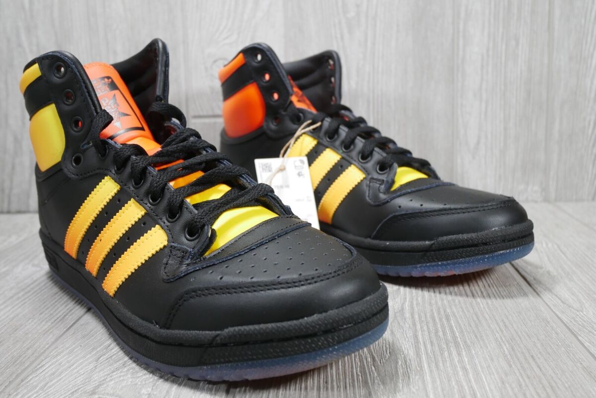 NEW ADIDAS TOP TEN HIGH 'BLACK BEAM YELLOW GRADIENT FZ5889 NEW ADIDAS TOP TEN HIGH 'BLACK BEAM YELLOW GRADIENT FZ5889
