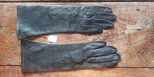 Vintage Woman's Gloves  c 1960s   Leather Size 7.5 made in ITALY soft pair