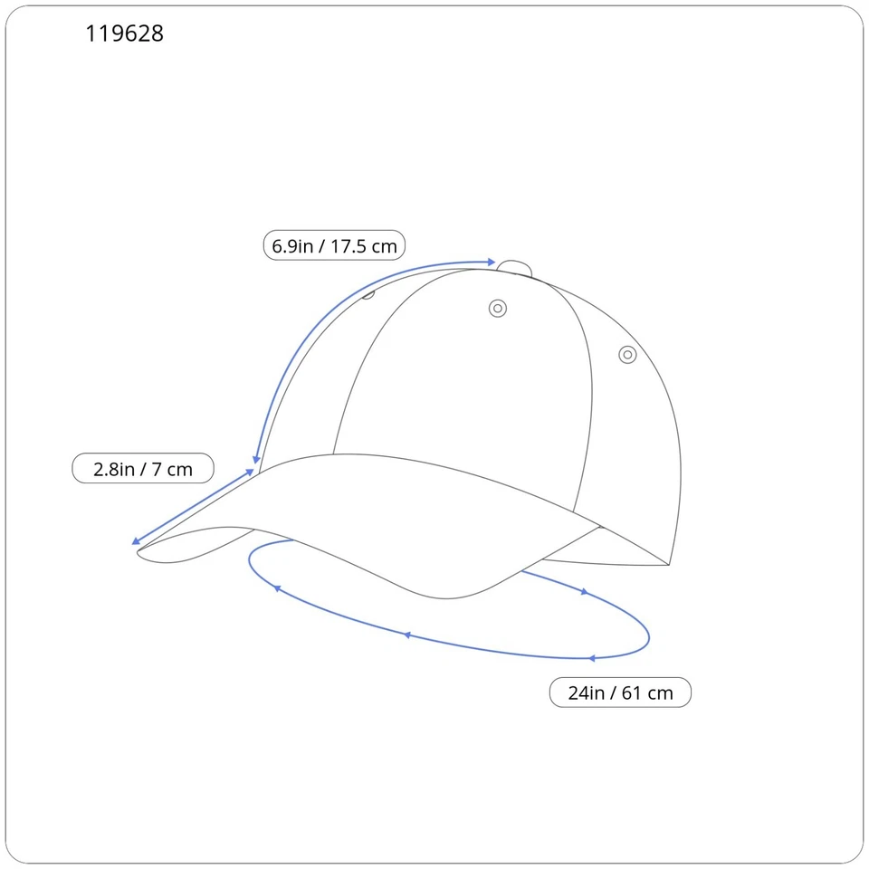 Underground Kulture x True Heads Gorra Hombre 19.4cm Snapback Monocromo Ajustado - Imagen 3 de 4