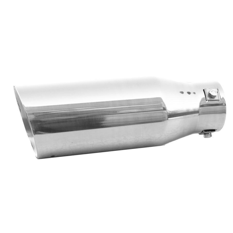 Other NEW SPORT CHROE STAINLES STEEL EXHAUST TAIL TRI END UFFLER TIP