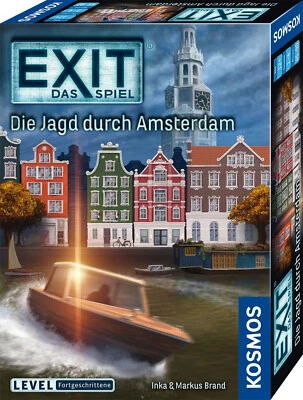 EXIT - Das Spiel, Die Jagd durch Amsterdam, KOSMOS 683696 Level: Fortgeschritten - Bild 1 von 2