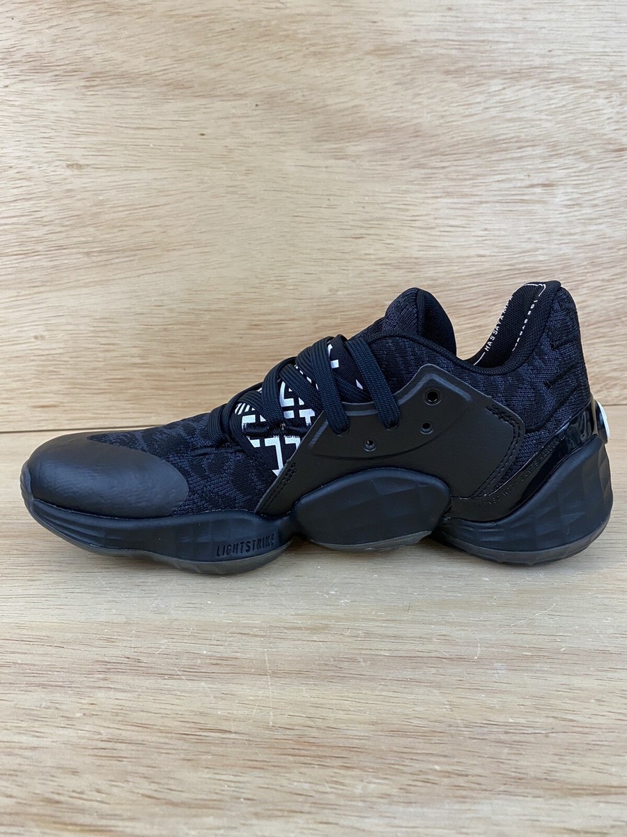 Adidas James Harden Vol. 4 'Core Black' Men's [Sz 7.5] Shoes Black