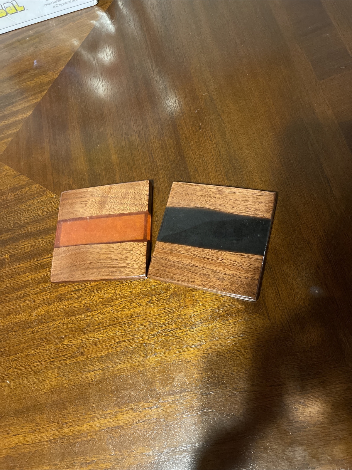 Epoxy Wood Coasters-image