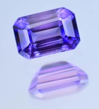 FLAWLESS Natural Purple Blue Montana Sapphire 3.40 Ct Certified Loose Gemstone