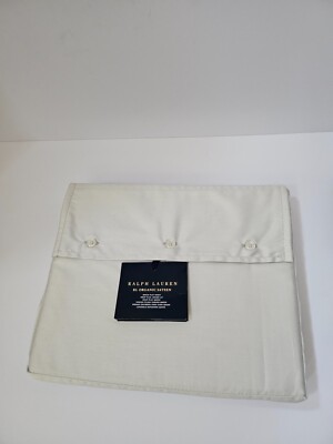 Ralph Lauren RL Organic Sateen Sheet New