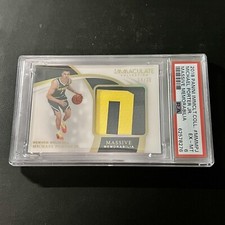 Michael Porter Jr 2018-19 Panini Immaculate Massive Memorabilia Rookie /25 PSA 6
