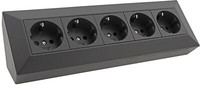 Steckdosenblock Tischsteckdose Ecksteckdose 2-Fach + 2X Fach Usb 3