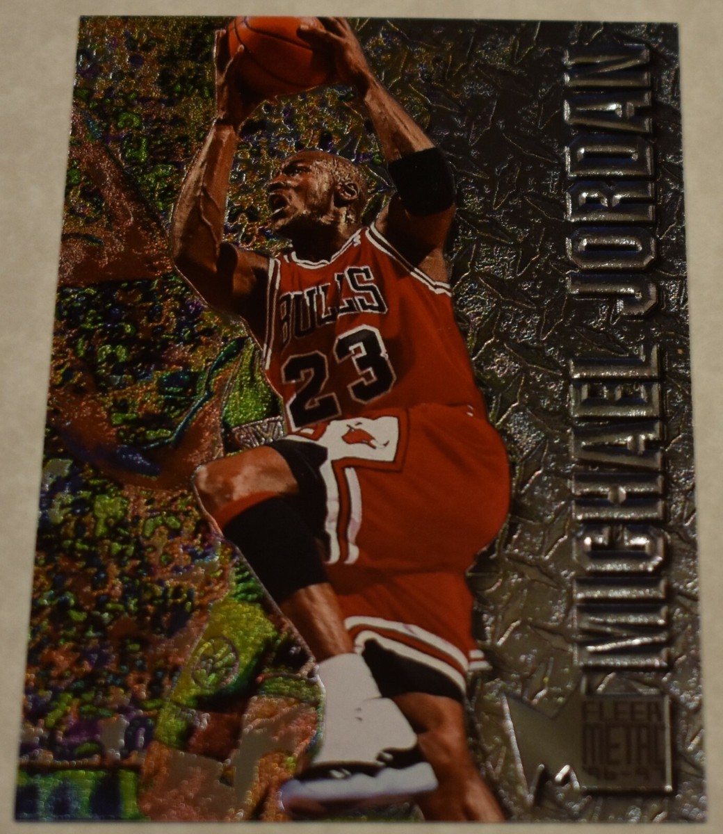 1996-97 Fleer Metal MICHAEL JORDAN Basketball CARD #11 (SHARP) | eBay