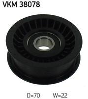 SKF Multi-V-Spannrolle MERCEDES-BENZ VKM38078