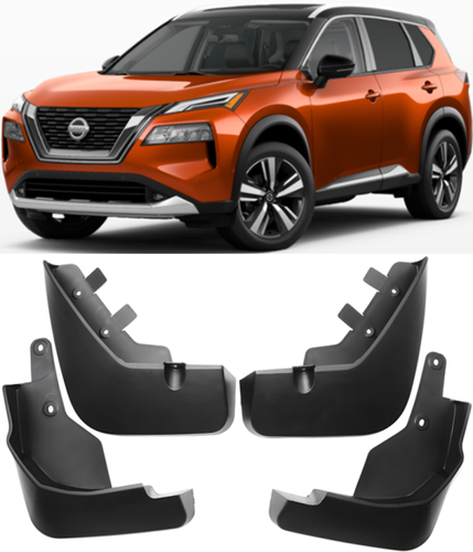 Genuine Full Set Splash Guards Mud Flaps For 2022-2024 Nissan X-Trail Xtrail T33 - Picture 1 of 10