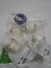 4 New Pool Cleaner Skimmer Hose Cone Adapters K121110 & Quartz Sleeve Biosheild