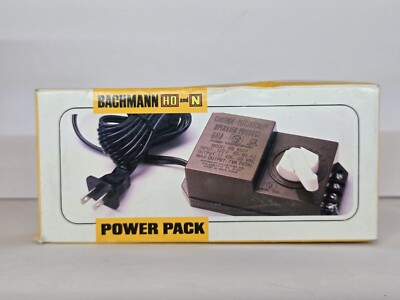 Bachman Train Power Pack 6607 For Electric Vtg Train And Rail Cars FREE SHIPPING