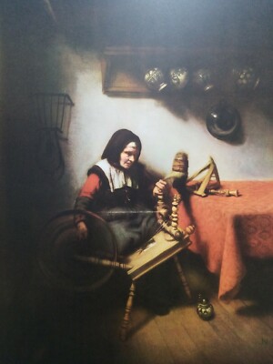 Nicholas Maes Vintage Print 