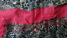 Brand New LILY PULITZER LARGE SHAWL WRAP NAVY WHITE HOT PINK TARGET 2019
