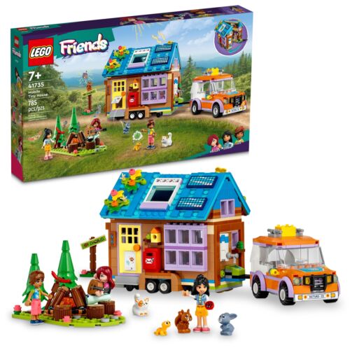LEGO Friends Mobile Tiny House Playset with Toy Car 41735 SEE DETAILS - Picture 1 of 1
