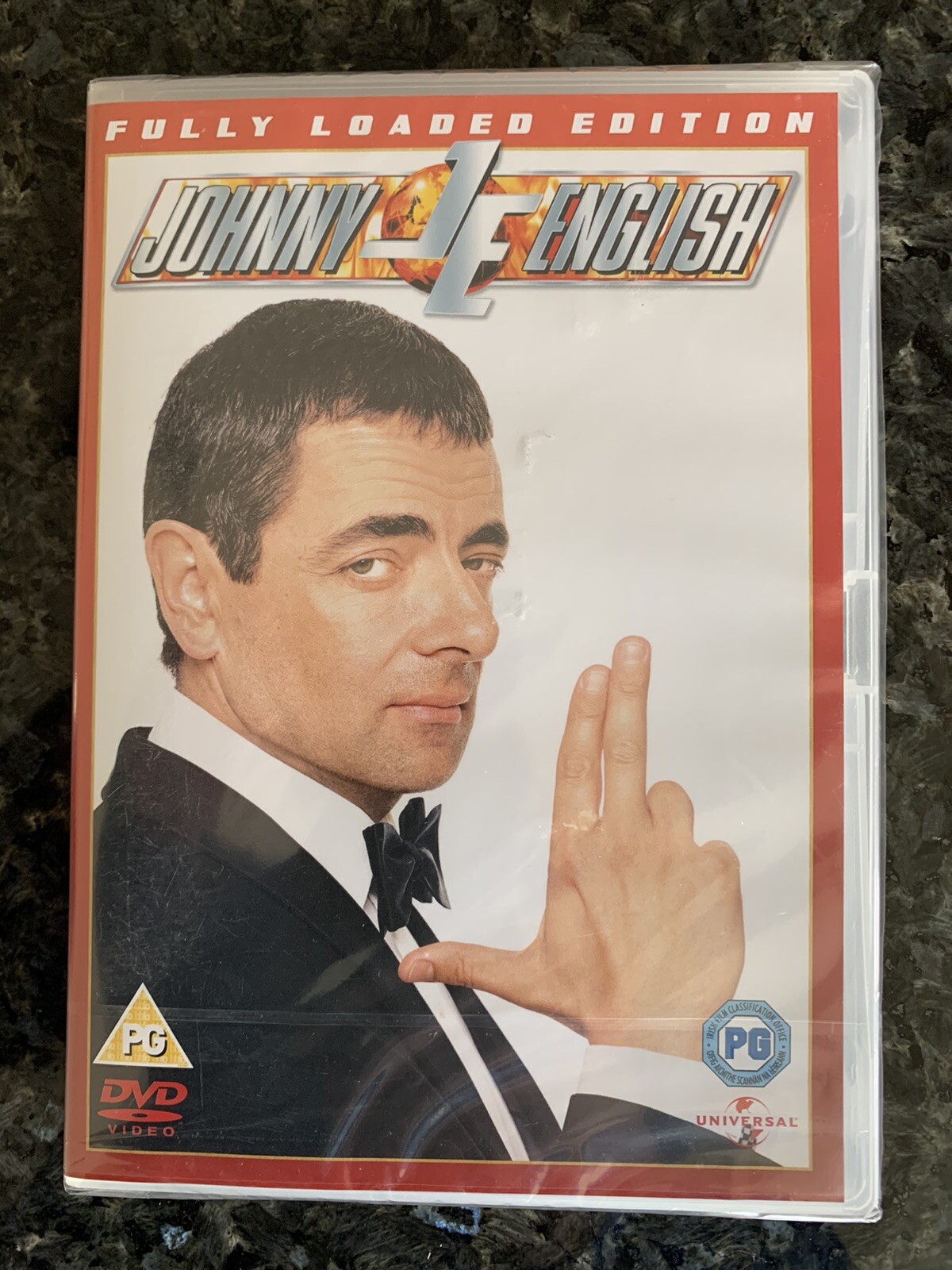 Johnny English DVD Fully Loaded Edition Rowan Atkinson Cert PG New & Sealed