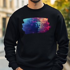Buddha Portrait Sweatshirt Cosy and Perfect for Any Occasion S to 4XL