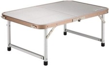 Coleman Mesa Plegable Acero Inoxidable Fuego Mesa Auxiliar 170-7663 Plata Rectángulo
