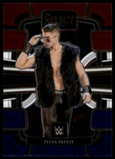 2024 Panini Select WWE Tyler Breeze #95 Red and Blue