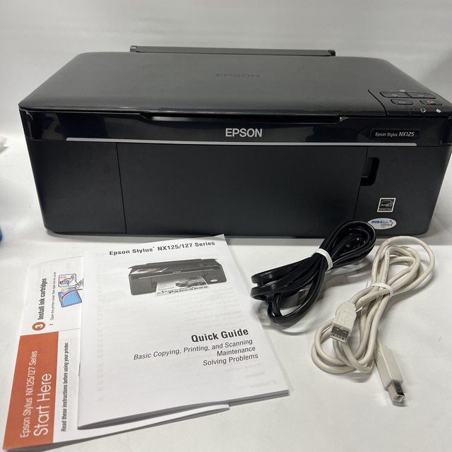 Epson Stylus NX125 All-In-One Inkjet Printer for sale online | eBay