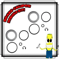 Rear Disc Brake Caliper Rebuild Repair Kit for Ford Expedition 2018-2021