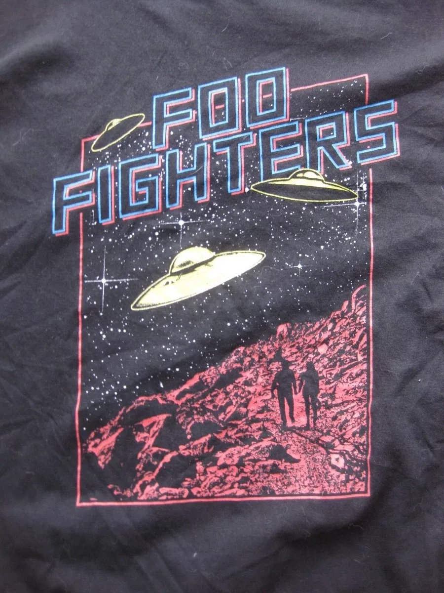 FOO FIGHTERS - small S T-Shirt black - Brasil Chile Colombia SOUTH AMERICA  TOUR