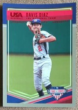 2018 Panini Stars & Stripes Longevity Ruby Davis Diaz Rookie /249 #52