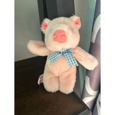 Mary Meyer Pig Plush Finger Puppet Pink 5.5" 1996
