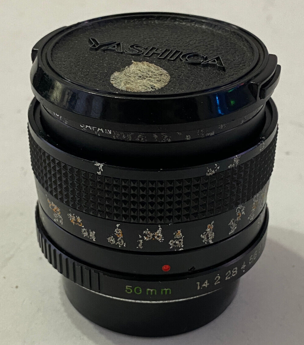Yashica ML 50mm F/1.4 Manual Focus Standard Prime Lens Y/C Mount