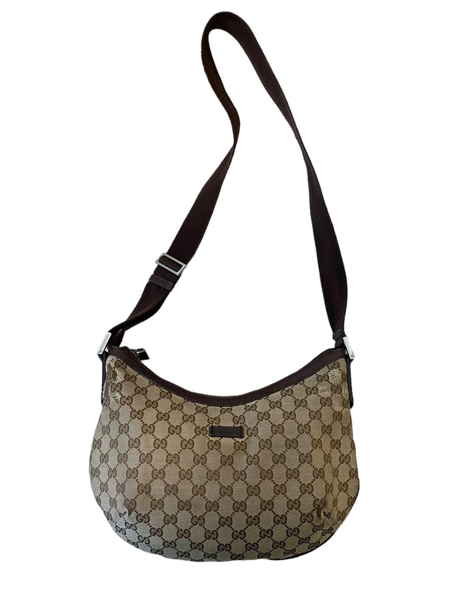 Gucci GG Canvas 181092 Sherry Line Messenger Shoulder Crossbody