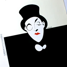 EINAR NERMAN 1983 EXHIBITION PARIS LITHOGRAPH POSTER