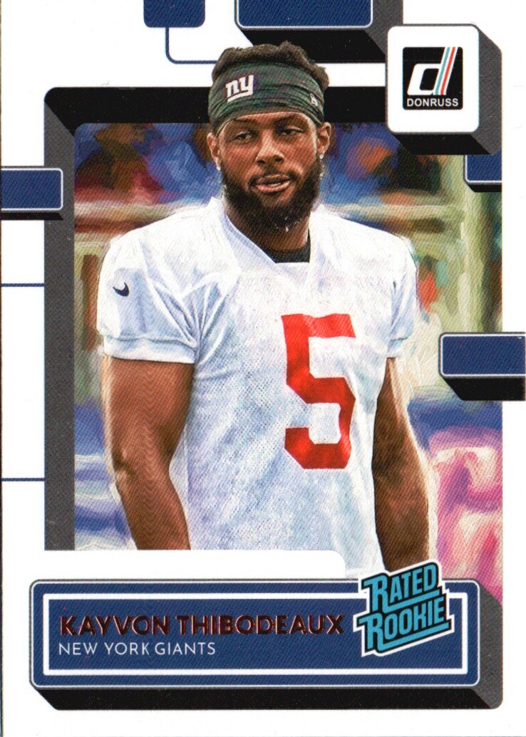 2022 Donruss #352 Kayvon Thibodeaux Rated Rookies Portrait