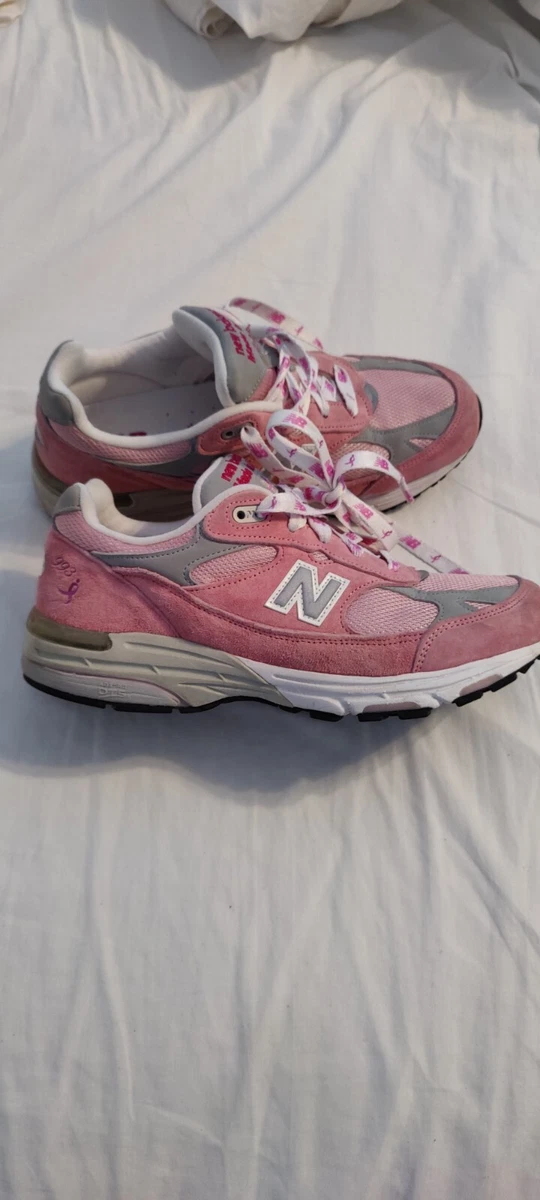 Baskets roses New Balance 993 taille 8 5 lacets roses rubans lacets en daim