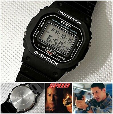 RARE 1990 Casio G-SHOCK DW-5600C-1V 901 as Worn by Keanu Reeves in Speed  Japan H | eBay