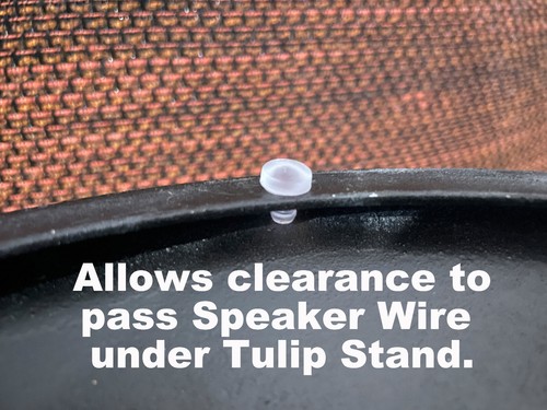 Bose 901 Tulip Stand Replacement Rubber Feet (14 Pcs) For Two Stands - Picture 4 of 6