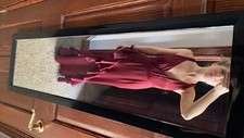 Aidan Mattox Womens Wine Drape Ruffle V Neck Sheath Gown Red Size 2 NWT