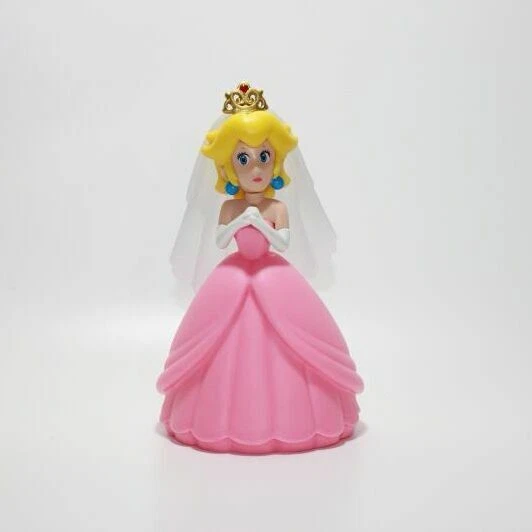 2 PIEZAS Super Mario Odyssey Disfraz de Boda Princesa Melocotón Figura de Acción, Nuevo con Etiquetas Foto 4 de 4