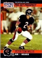 1990 Pro Set #728 Peter Tom Willis