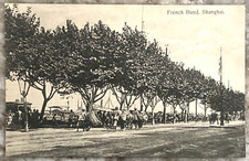 French Bund Shanghai China Denniston & Sullivan Sepia Tone DB Postcard B558